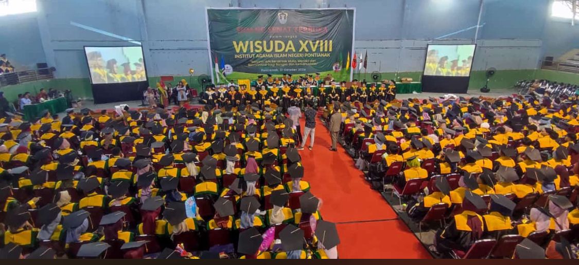 Prodi BKI Meluluskan 28 Wisudawan/Wisudawati pada Wisuda ke XVIII IAIN Pontianak